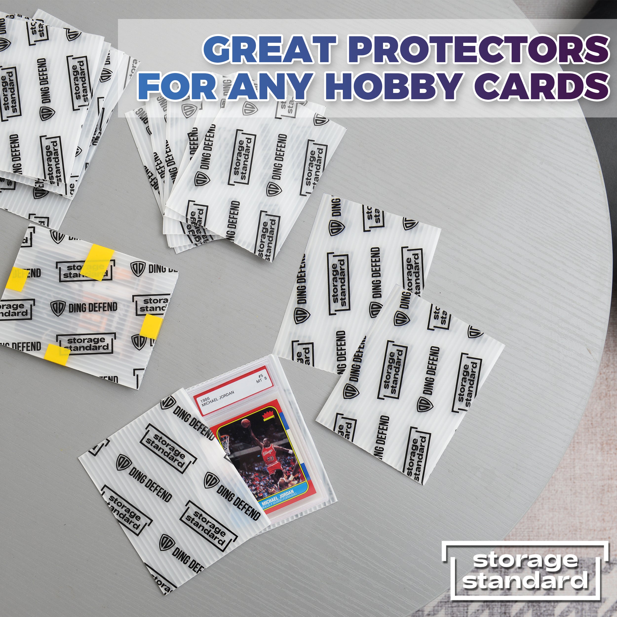 Card Protectors Trading Cards Shipping Supplies, 510-Pack 4'' x 6'' Gr ...