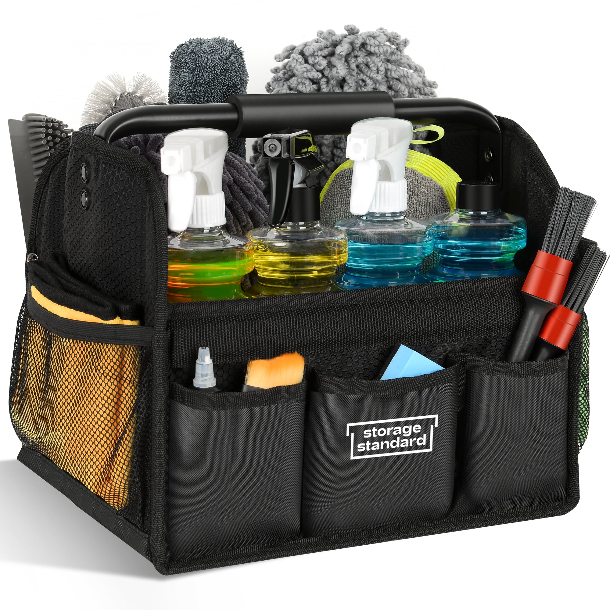 Detailing Caddy Organizer with Handle - Storage, Cars, & Cleaning