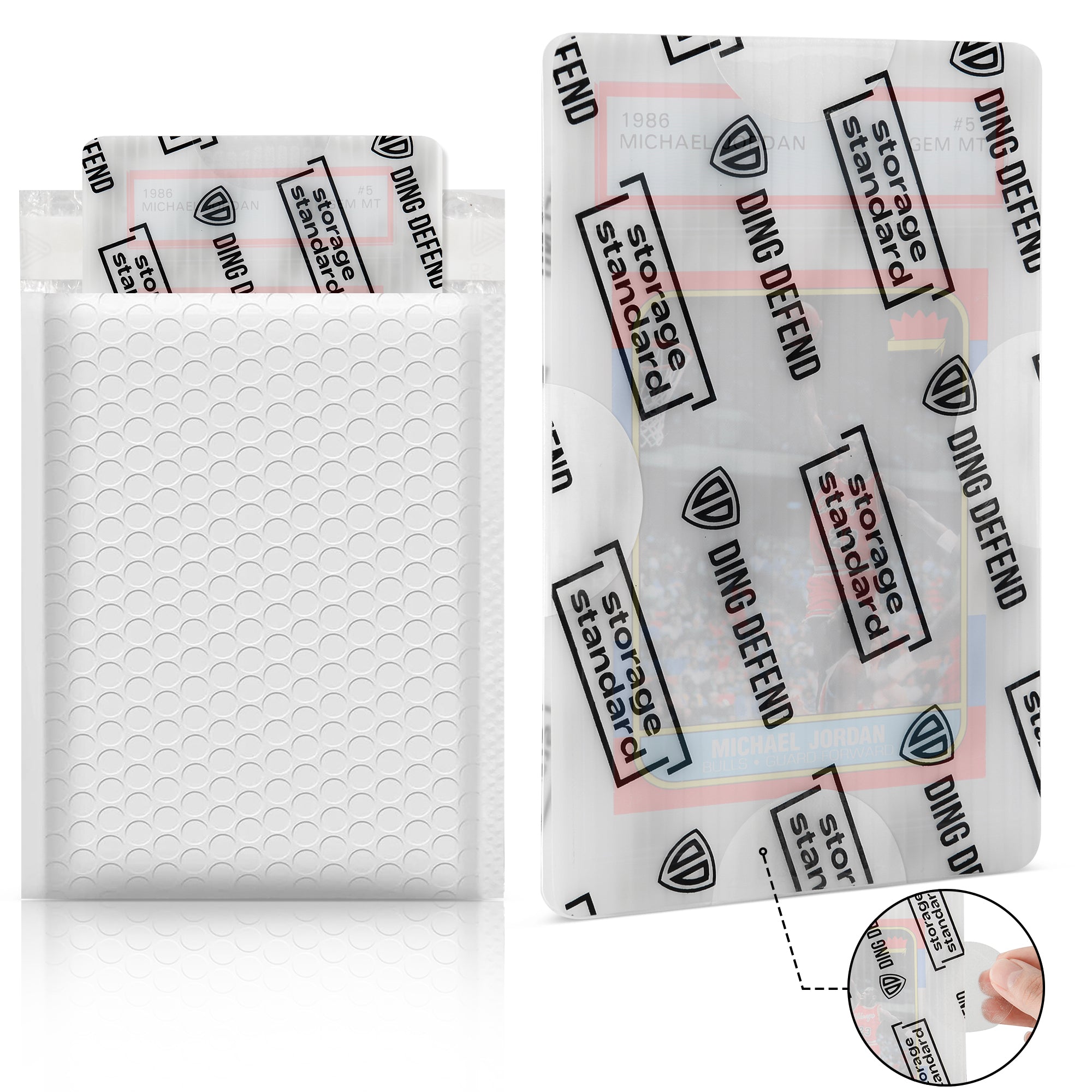 Ding Defend Card Shipping Kit Envelope Bubble Mailers - Includes 110 4 Storage Standard Ding Defend Card Shipping Kit Envelope Bubble Mailers - Includes 110 4 Storage Standard