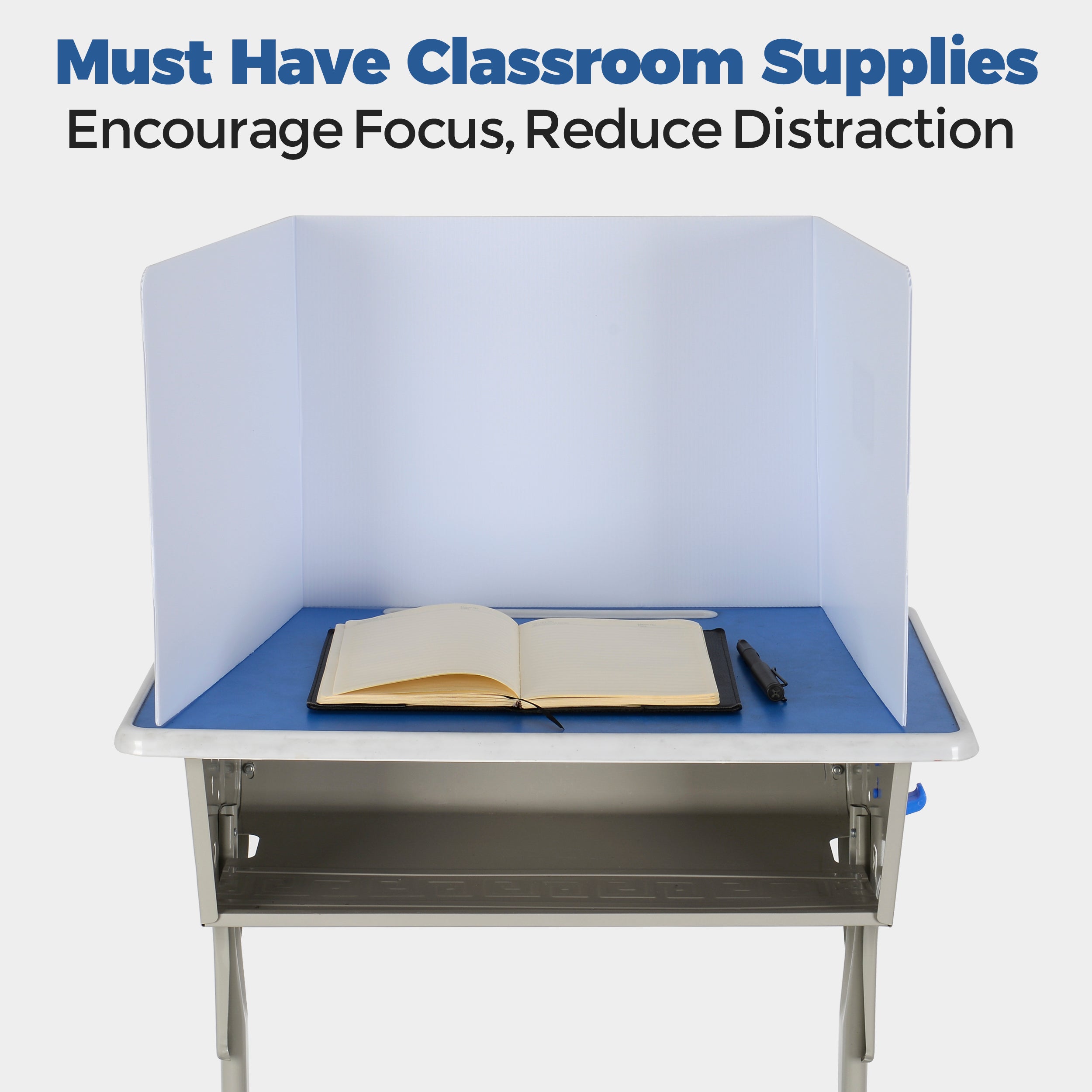 22 Pack Classroom Privacy Shields for Student Desks - Easy to Clean Pl ...